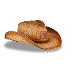 Tennessee Titans New Era Unisex Dutton Curved Brim Straw Hat Brown - NFL