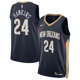 Nike - Jordan Hawkins New Orleans Pelicans Unisex Swingman Jersey - Icon Edition - Navy
