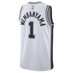 Nike - Victor Wembanyama San Antonio Spurs Unisex Swingman Jersey - Association Edition - White