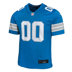 Detroit Lions Youth Custom Game Jersey Blue - Nike