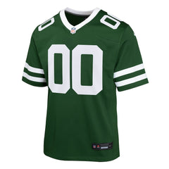 New York Jets Youth Custom Game Jersey Legacy Green - Nike