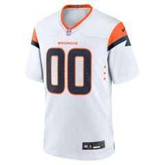 Denver Broncos Mile High Collection Custom Game Jersey White - Nike