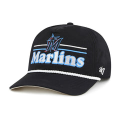 Miami Marlins '47 Campscape Hitch Adjustable Hat Lifestyle
