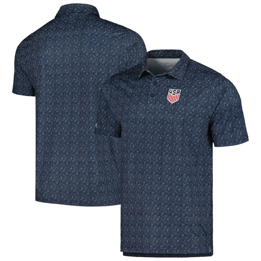 USMNT Antigua Figment Polo - Navy