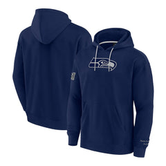 Seattle Seahawks Elements Pace Pullover Hoodie College Navy - Fanatics