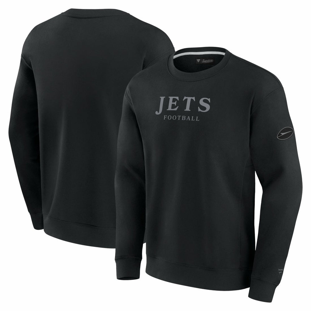 New York Jets Unisex Elements Unlimited Fleece Pullover Sweatshirt Black - Fanatics