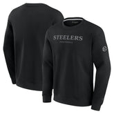 Pittsburgh Steelers Unisex Elements Unlimited Fleece Pullover Sweatshirt Black - Fanatics
