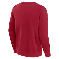 San Francisco 49ers Unisex Elements Unlimited Fleece Pullover Sweatshirt Scarlet - Fanatics