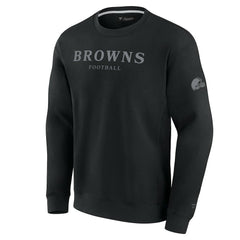 Cleveland Browns Unisex Elements Unlimited Fleece Pullover Sweatshirt Black - Fanatics