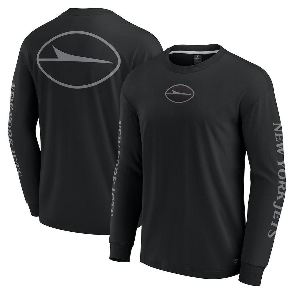 New York Jets Unisex Elements Strive Long Sleeve T-Shirt Black - Fanatics