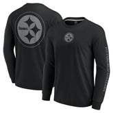 Pittsburgh Steelers Unisex Elements Strive Long Sleeve T-Shirt Black - Fanatics