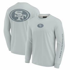 San Francisco 49ers Unisex Elements Strive Long Sleeve T-Shirt Gray - Fanatics