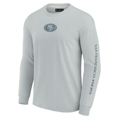 San Francisco 49ers Unisex Elements Strive Long Sleeve T-Shirt Gray - Fanatics