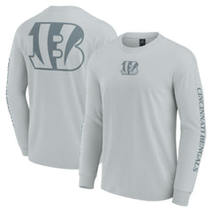 Cincinnati Bengals Unisex Elements Strive Long Sleeve T-Shirt Gray - Fanatics