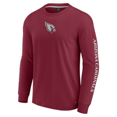 Arizona Cardinals Unisex Elements Strive Long Sleeve T-Shirt Cardinal - Fanatics