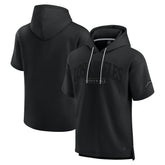 Los Angeles Chargers Unisex Elements Ready Short Sleeve Pullover Hoodie Black - Fanatics