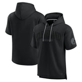 Cleveland Browns Unisex Elements Ready Short Sleeve Pullover Hoodie Black - Fanatics