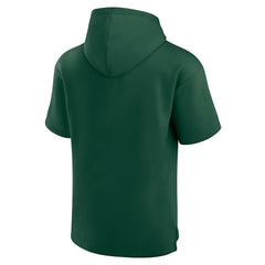 Green Bay Packers Unisex Elements Ready Short Sleeve Pullover Hoodie Green - Fanatics