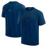 Houston Texans Unisex Elements Flex Tri-Blend T-Shirt Navy - Fanatics
