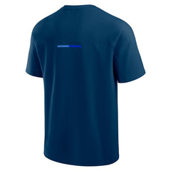 Houston Texans Unisex Elements Flex Tri-Blend T-Shirt Navy - Fanatics