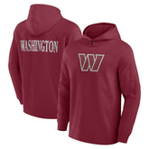 Washington Commanders Elements Blaze Tri-Blend Long Sleeve Hoodie T-Shirt Burgundy - Fanatics