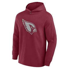 Arizona Cardinals Elements Blaze Tri-Blend Long Sleeve Hoodie T-Shirt Cardinal - Fanatics
