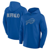 Buffalo Bills Elements Blaze Tri-Blend Long Sleeve Hoodie T-Shirt Royal - Fanatics