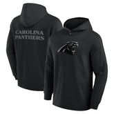 Carolina Panthers Elements Blaze Tri-Blend Long Sleeve Hoodie T-Shirt Black - Fanatics