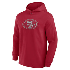 San Francisco 49ers Elements Blaze Tri-Blend Long Sleeve Hoodie T-Shirt Scarlet - Fanatics
