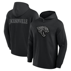 Jacksonville Jaguars Elements Blaze Tri-Blend Long Sleeve Hoodie T-Shirt Black - Fanatics