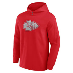 Kansas City Chiefs Elements Blaze Tri-Blend Long Sleeve Hoodie T-Shirt Red - Fanatics
