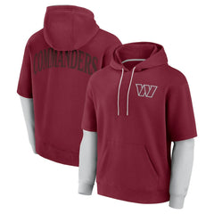 Washington Commanders Unisex Sleek Elements Pullover Hoodie Burgundy - Fanatics