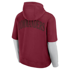 Washington Commanders Unisex Sleek Elements Pullover Hoodie Burgundy - Fanatics