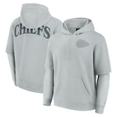 Kansas City Chiefs Unisex Elements Sleek Pullover Hoodie Gray - Fanatics