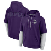 Minnesota Vikings Unisex Sleek Elements Pullover Hoodie Purple - Fanatics
