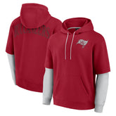 Tampa Bay Buccaneers Unisex Sleek Elements Pullover Hoodie Red - Fanatics