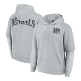Cincinnati Bengals Unisex Sleek Elements Pullover Hoodie Gray - Fanatics