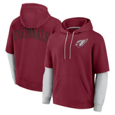 Arizona Cardinals Unisex Sleek Elements Pullover Hoodie Cardinal - Fanatics