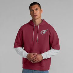Arizona Cardinals Unisex Sleek Elements Pullover Hoodie Cardinal - Fanatics