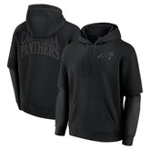 Carolina Panthers Unisex Sleek Elements Pullover Hoodie Black - Fanatics