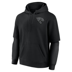 Jacksonville Jaguars Unisex Sleek Elements Pullover Hoodie Black - Fanatics