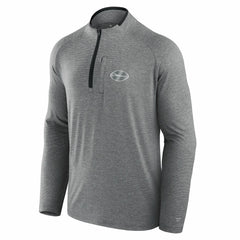 New York Jets Unisex Front Office Performance Primary Quarter-Zip Jacket Charcoal - Fanatics