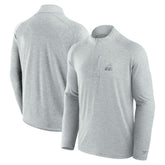 Cleveland Browns Unisex Front Office Performance Primary Quarter-Zip Jacket Gray - Fanatics