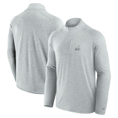 Cleveland Browns Unisex Front Office Performance Primary Quarter-Zip Jacket Gray - Fanatics
