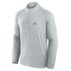 Cleveland Browns Unisex Front Office Performance Primary Quarter-Zip Jacket Gray - Fanatics
