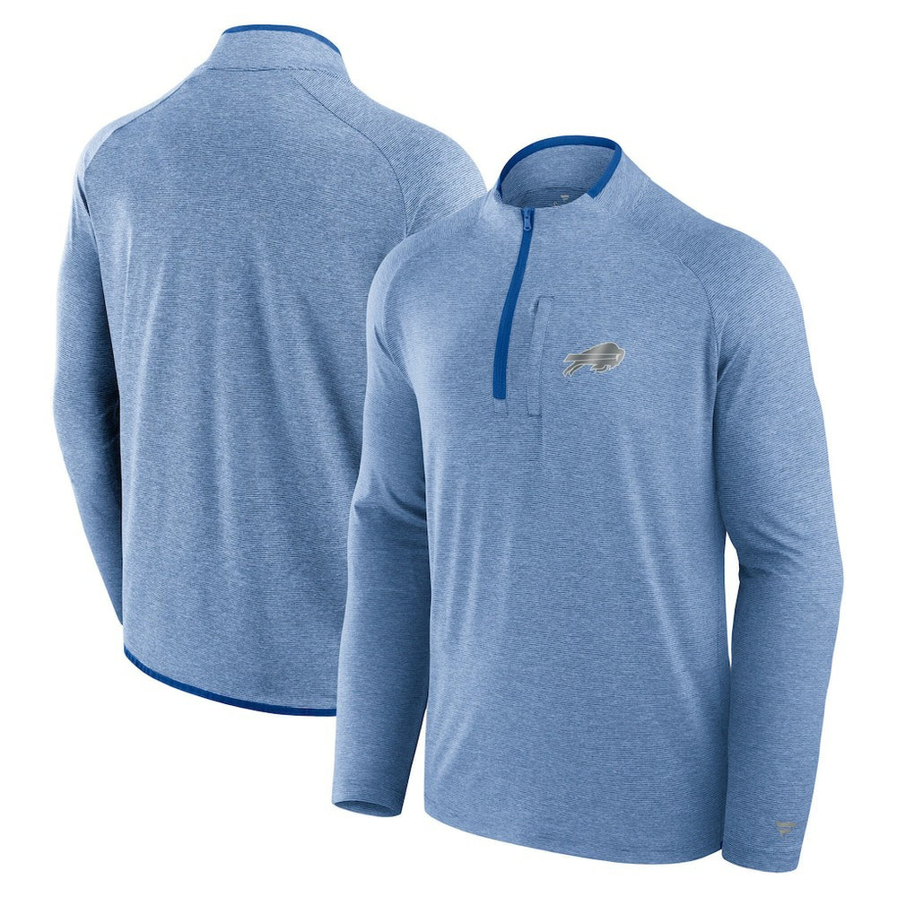 Buffalo Bills Unisex Front Office Performance Primary Quarter-Zip Jacket Royal - Fanatics