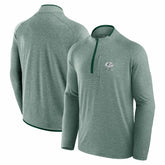 Green Bay Packers Unisex Front Office Performance Primary Quarter-Zip Jacket Green - Fanatics