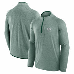Green Bay Packers Unisex Front Office Performance Primary Quarter-Zip Jacket Green - Fanatics