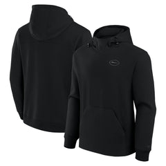 New York Jets Unisex Front Office Tonal Tri-Blend Pullover Hoodie Black - Fanatics