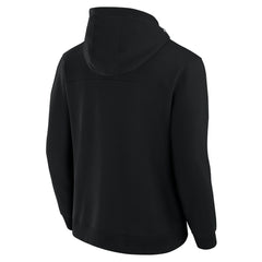 New York Jets Unisex Front Office Tonal Tri-Blend Pullover Hoodie Black - Fanatics
